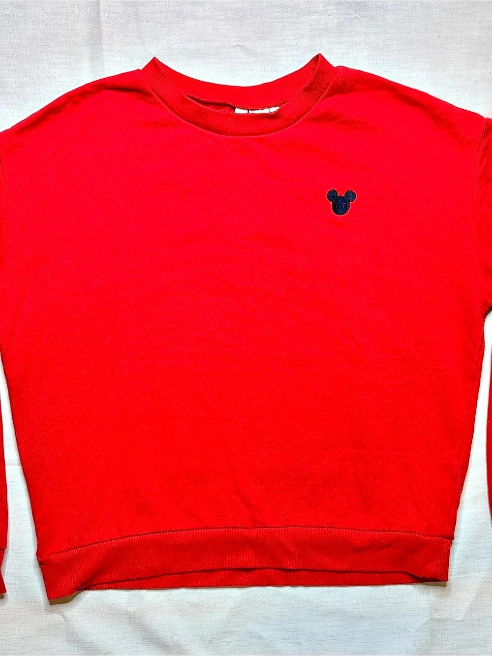 Disney Mickey Mouse Red Sweatshirt Girls Medium (8)